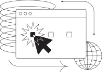 Illustratie voor webapplicaties en portalen
